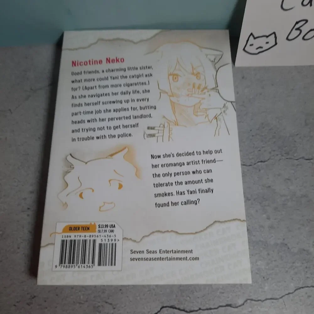 📚 Chainsmoker Cat Vol. 2 Official English Manga Seven Seas 9798895614365